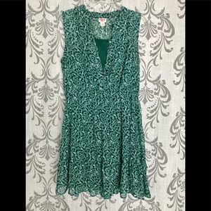 Mossimo large womens dress, bird print